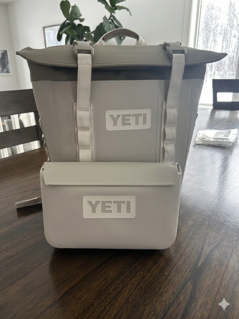 Yeti Backpack Cooler in Cape Taupe M12